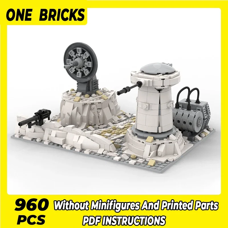 Star Movies Model Moc Building Bricks Military Artillery Battery Technology Modular Blocks Gift Christmas Toys DIY Sets Assembly