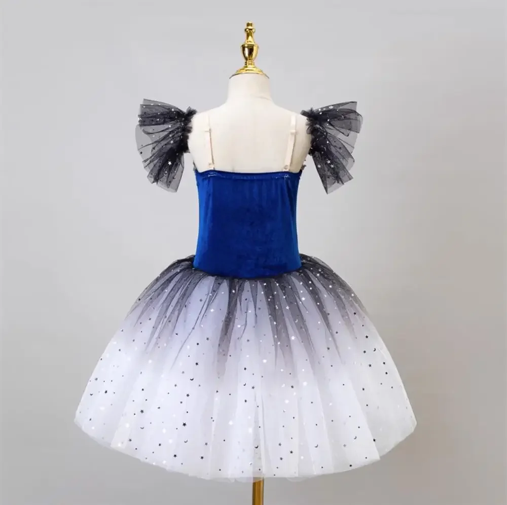 Ballett rock Ballett kleid Mädchen romantische Tutu moderne Tanz kleidung Kind Kinder zeitgenössische Tanz kostüme Ballerina Party kleid