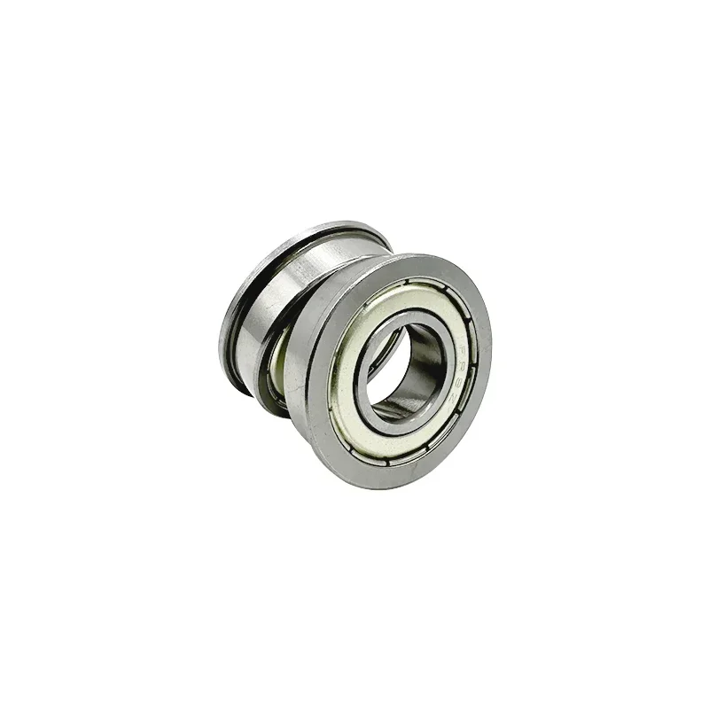 

2PCS FR8ZZ 12.7*28.575/31.12*7.938mm Flange bearings 1/2" x 1-1/8" x 5/16" Inch Metal Sealed Shielded Miniature Mini Bearing