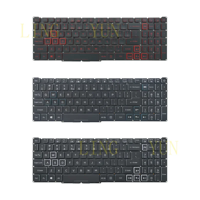 

z Suitable for Acer AN517-55 -57 AN515-45 N20C2 N20C3 N20C1 N22C1 Keyboard
