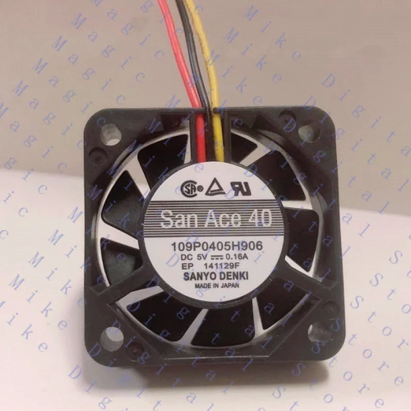 

H One для SANYO новый 109P0405H906 DC5V 0,16A 4CM 3-проводной вентилятор с подшипником