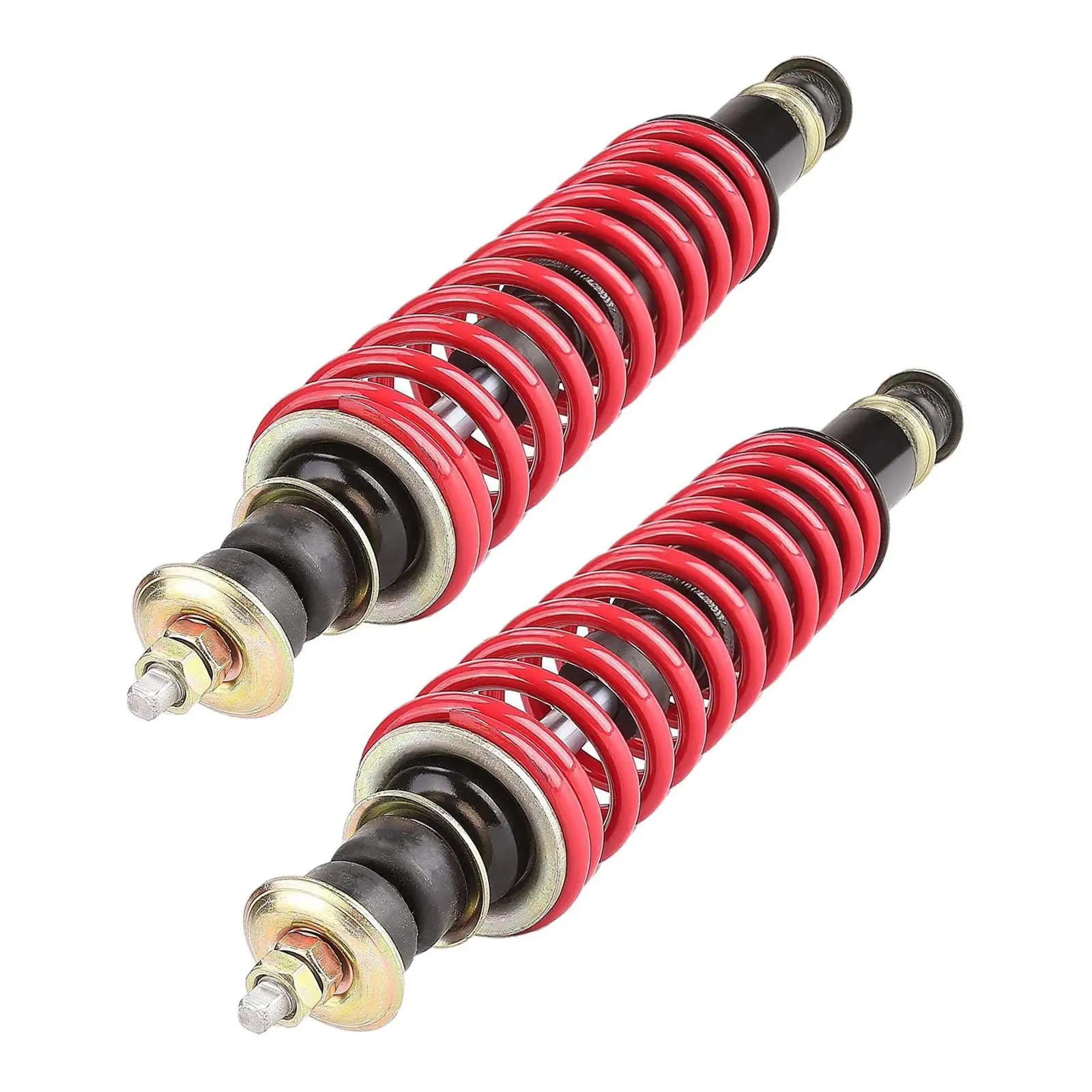 2 Pieces Golf Carts Front/Rear Shocks Heavy Duty Coil Spring Shock Absorber