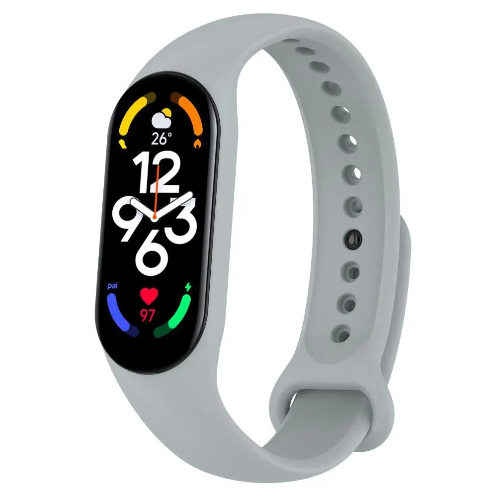 Nieuwste accessoires Horloge siliconen polsbandje Armband Vervangingsband voor Xiaomi Mi Band 7