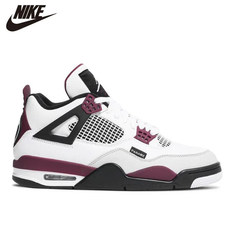 Nike-zapatillas de baloncesto AIR JORDAN 4 RM's, deportivas retro, cómodas, temporada primavera, AJ4, 2025