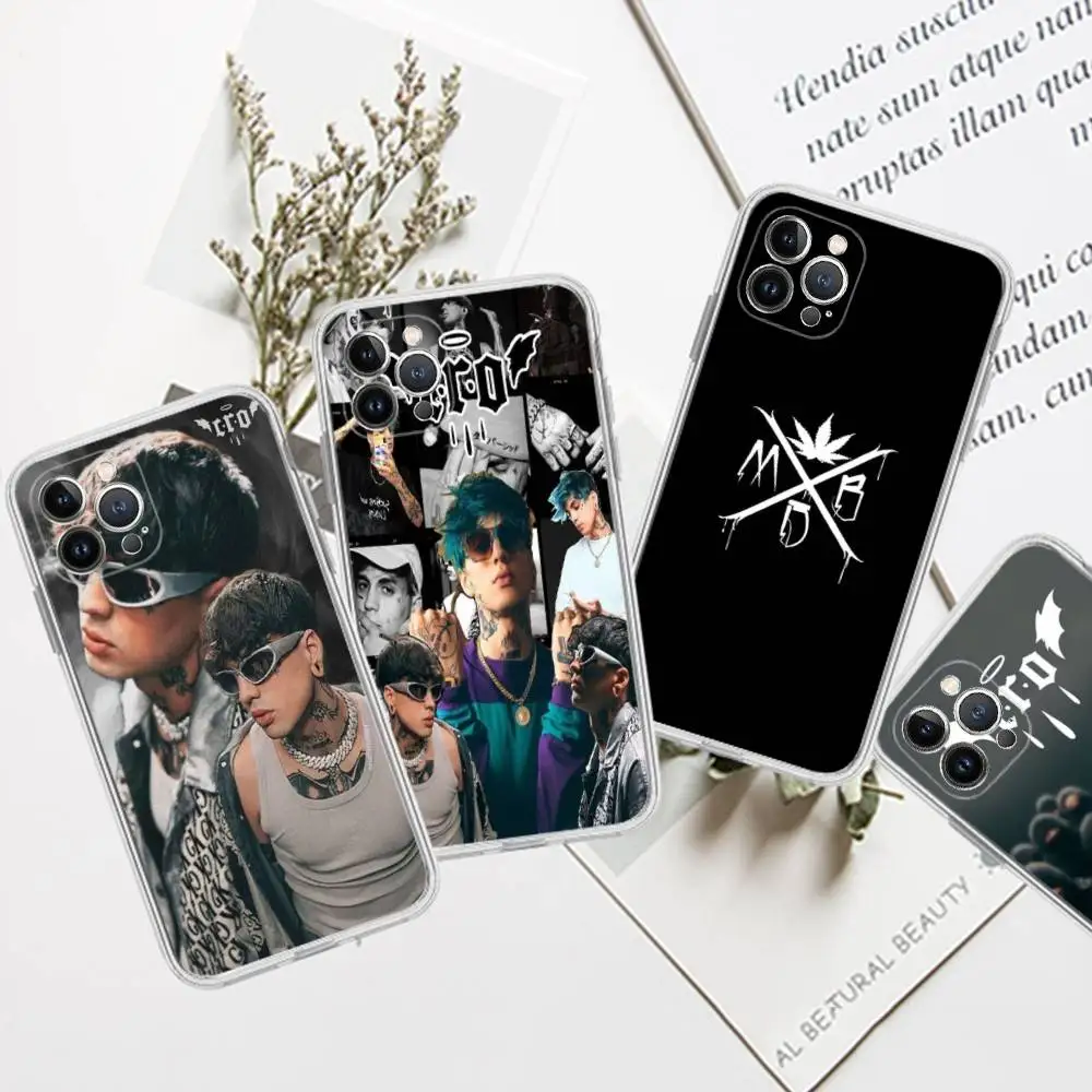 C.R.O Crocraxker Rapper Transparent TPU Phone Case For IPhone 17 11 12 13 14 15 16 Pro Max 16 Plus Cover