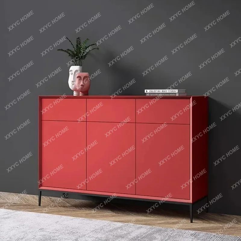 XXminimalist shoe cabinet, painted home door porch, multi-functional multi-layer locker, simple  cabinet