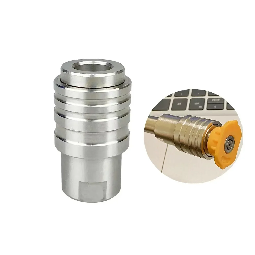 

Самоблокирующийся держатель быстрого соединения 1/4 дюйма с различной фитинговой резьбой M14 G1/4 M22 для мойки высокого давления