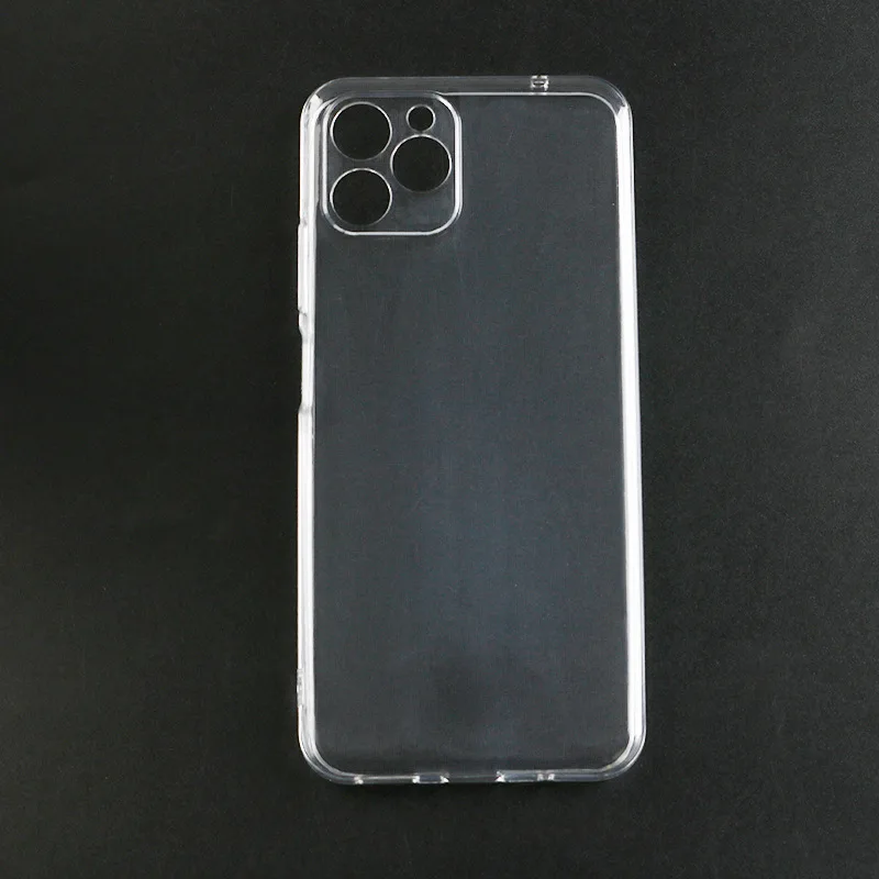 Etui TPU do Blackview A95 A55 Pro Miękkie silikonowe etui do Blackview Oscal C60 TPU Czarna przezroczysta obudowa telefonu zapobiegająca upadkom — zdjęcie 3