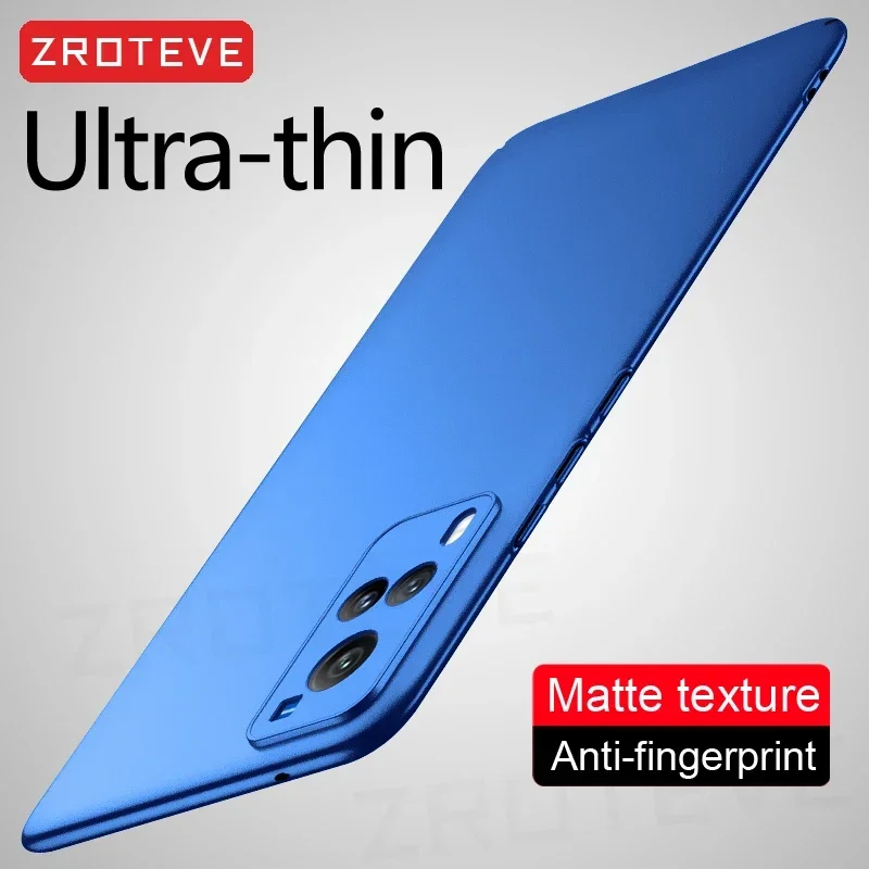 For Vivo X60 Pro Case Cover ZROTEVE Ultra Slim Frosted Hard PC Cover For Vivo X50 X51 X60 Pro Plus VivoX50 VivoX51 VivoX60 Cases