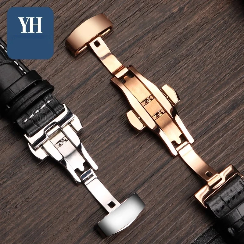 21mm 24mm Cowhide Leather Watchband For Maserati Trident Series R8821108025 Raised Calfskin Watch Strap Men Women Bracelet