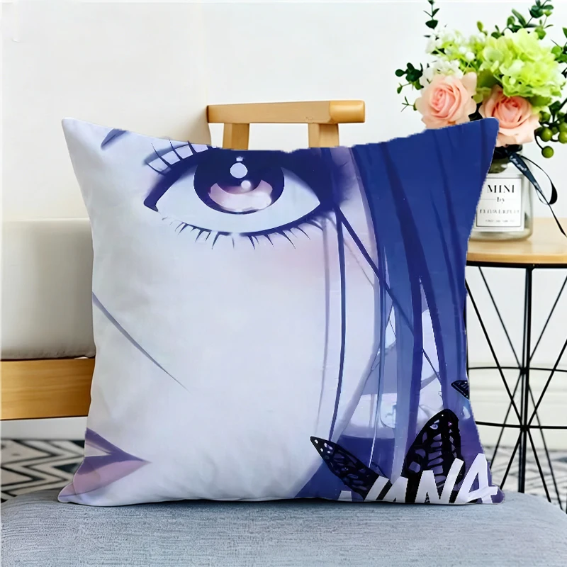NANA Pillowcases Cartoon Anime Kawaii Pillow Covers Cute Pillow Cases MEN women Bedroom Room Home Decoration Birthday Gift view 2