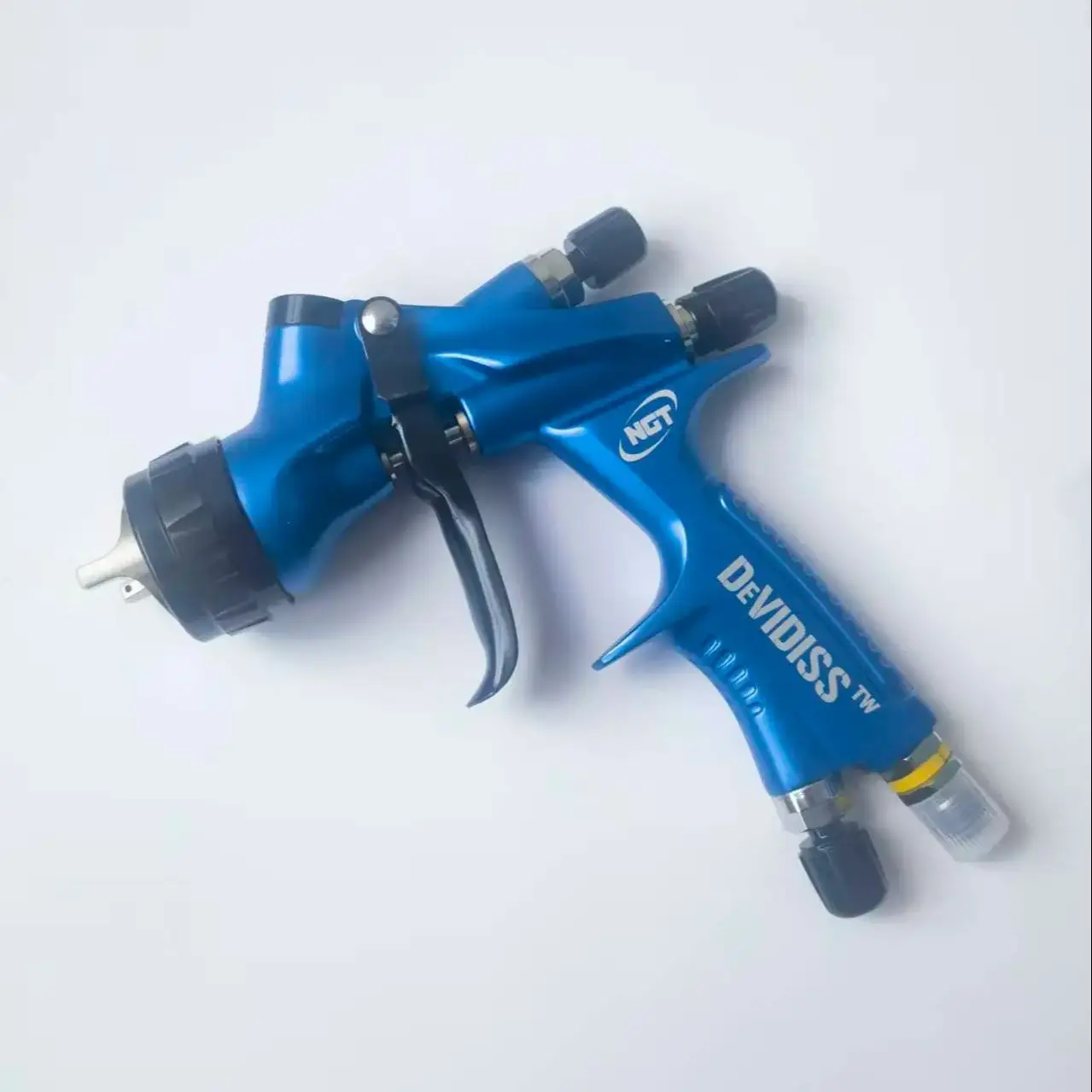 DEVIDISS PRO 600ML 1.3mm Professional Auto Painting HVLP Sprayer Alternative Cool LVMP with Pneumatic Power Source Nozzle - Perf
