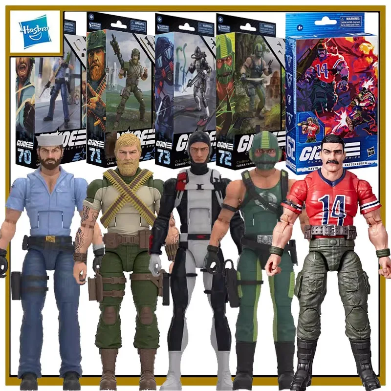 

Hasbro Original G.I. Joe Anime Figure Shipwreck Rockn Roll Cobra Bazooka Action Figure Toys for Boys Girls Kids Gift
