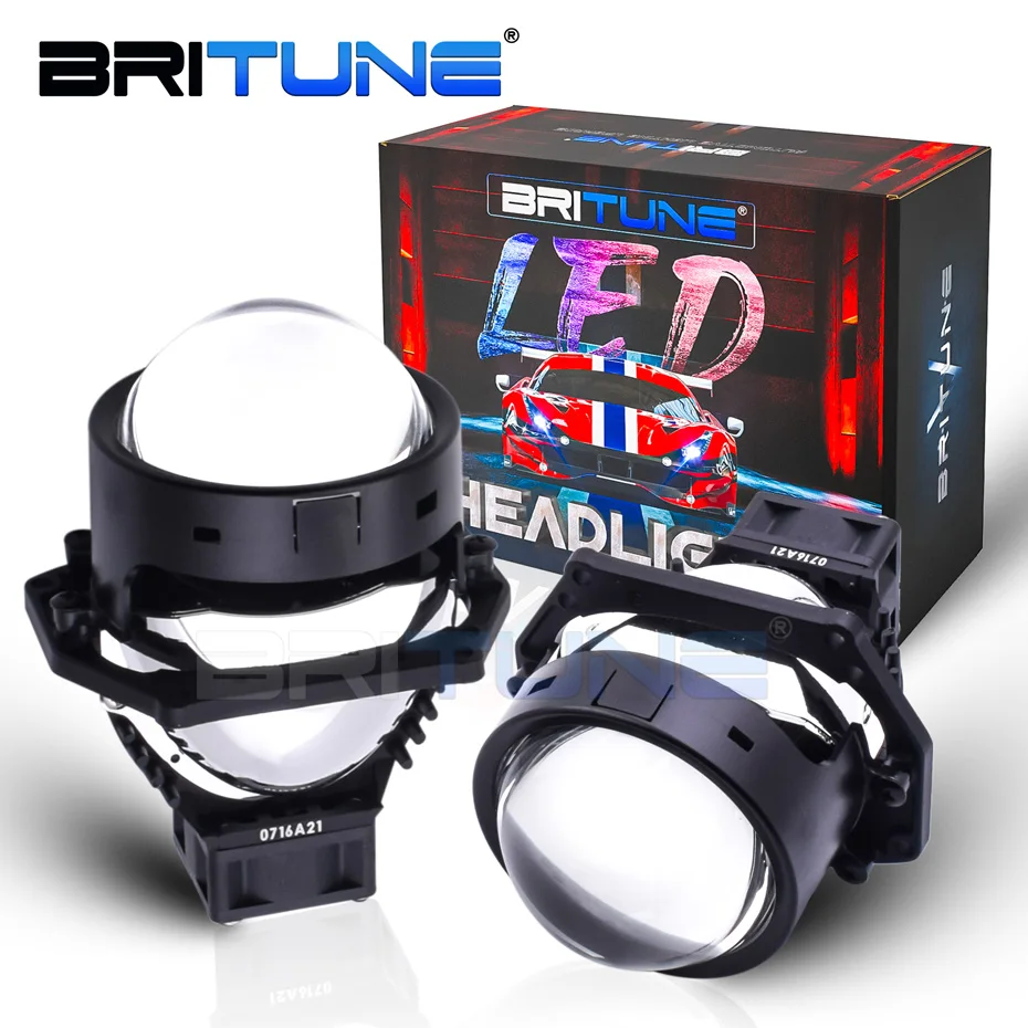 55w 12000lm Bi-LED-Objektive 3,0 Zoll Scheinwerfer für Hella 3r G5 LED-Projektor Linse LED engels