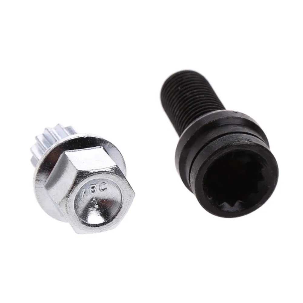 4pcs Wheel Bolts M14*1.5 Anti-theft Wheel Screw Bolt Lock Nut Key Adapter For VW Golf Jetta Passat Audi A4 A6 A8 TT Auto Parts