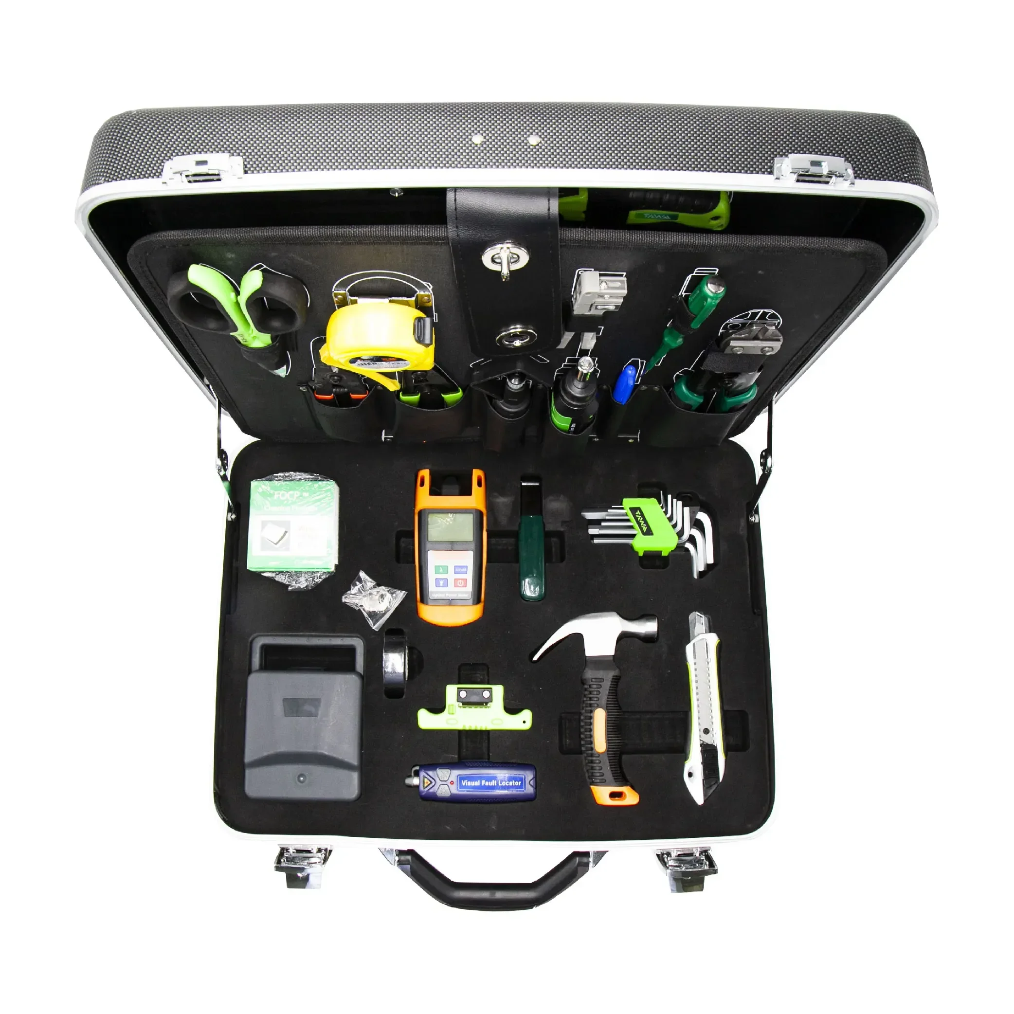 LAN Network Tool Kit Set Cable Tester Crimper Stripper Optical Fiber Toolkit Networking Installer Tool Web Tool Bag