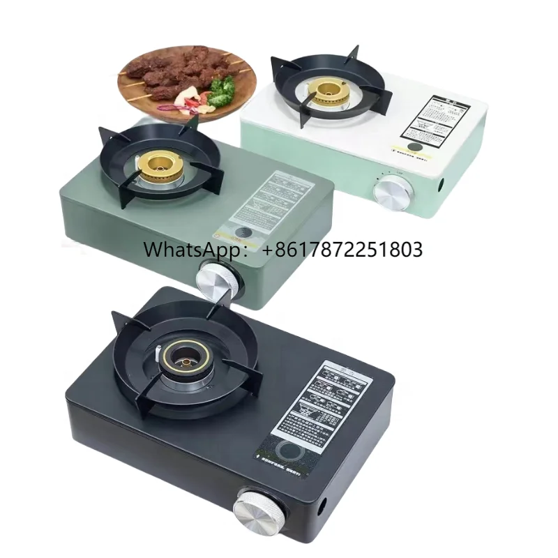 

New Hot Sale 3500W Mini Camping Cassette Furnace 5200W Fire Power Gas Stove Burner for Indoor Outdoor Camping Picnic
