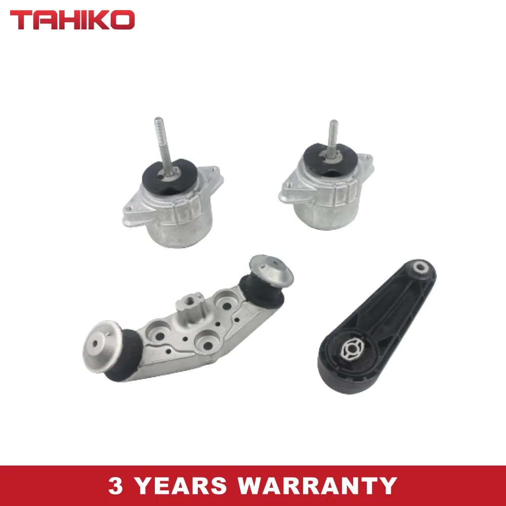 Motor and Auto Trans Mount Set 4PCS Fit For Porsche Panamera 4.8 V8 2010-2016