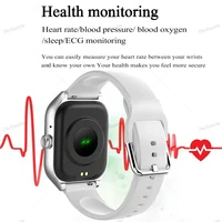 Montre connectée pour Android et IOS, écran HD de 1,83 pouce, appels Bluetooth, alertes de messages, musique, mode sport, montre intelligente pour hommes et femmes Ht30 3