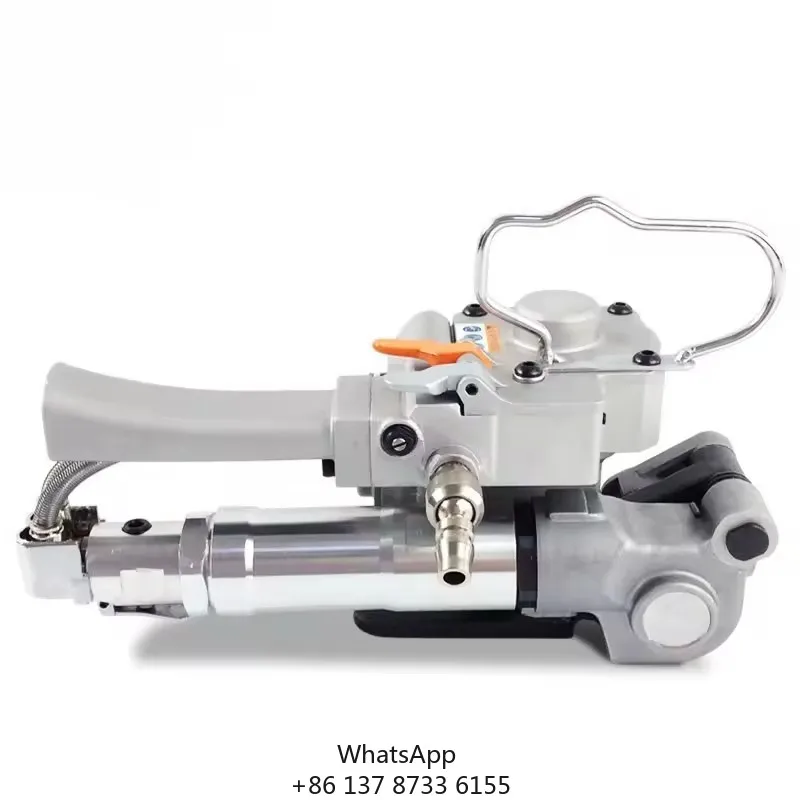 The Sensitivity Of A19 Pneumatic Packing Machine Hand Buckle Free PET Strap PP Automatic Strapping Machine Packing Belt Hot Melt