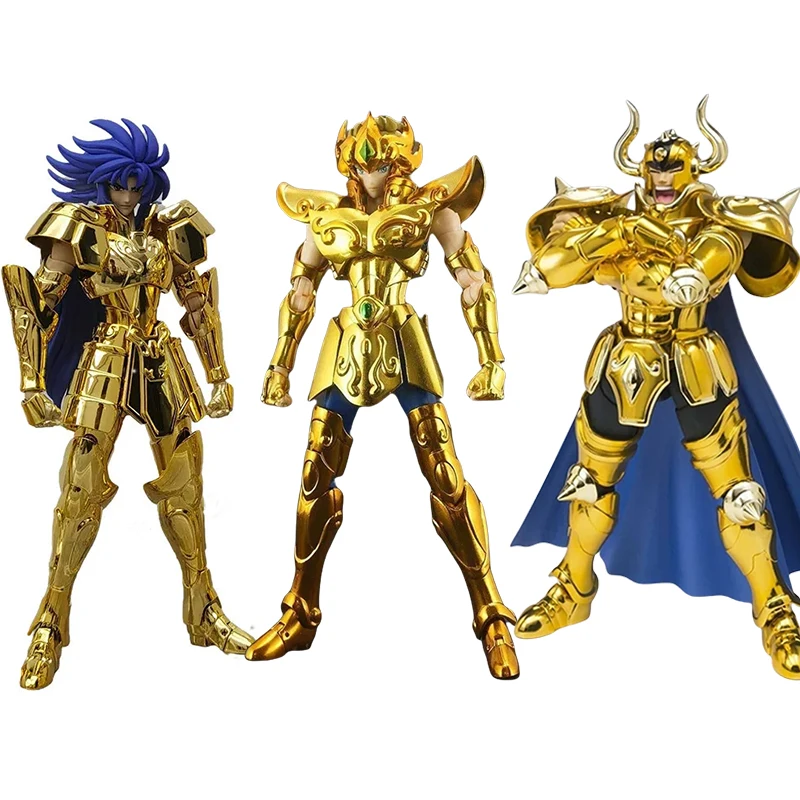 

In Stock Metal Club/MC Saint Seiya Myth Cloth EX Leo/Lion Aiolia Taurus Aldebaran Gemini Sag Knights of the Zodiac Action Figure