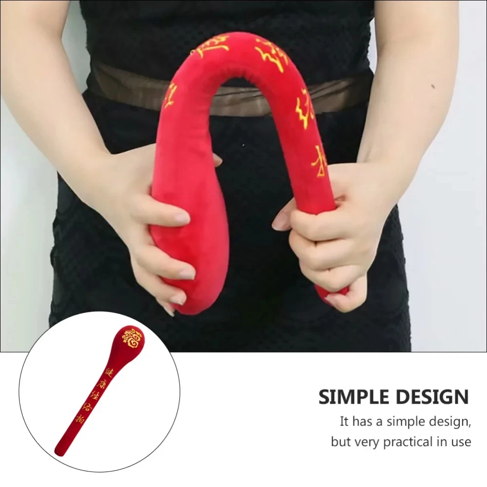 High Quality Cotton Handheld Hammer Pat Massager Lint Dredge Meridians Cotton Massage Stick Acupoint Massager