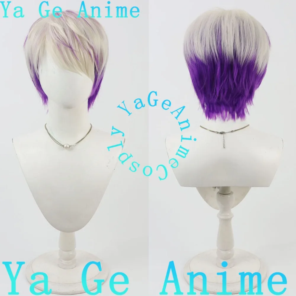 

Ya Ge Аниме Магазин Косплей Парик NuiAgs NPC Косплей Парик в наличии Аниме Короткие волосы Комикс Реальность Шоу Синтетический парик