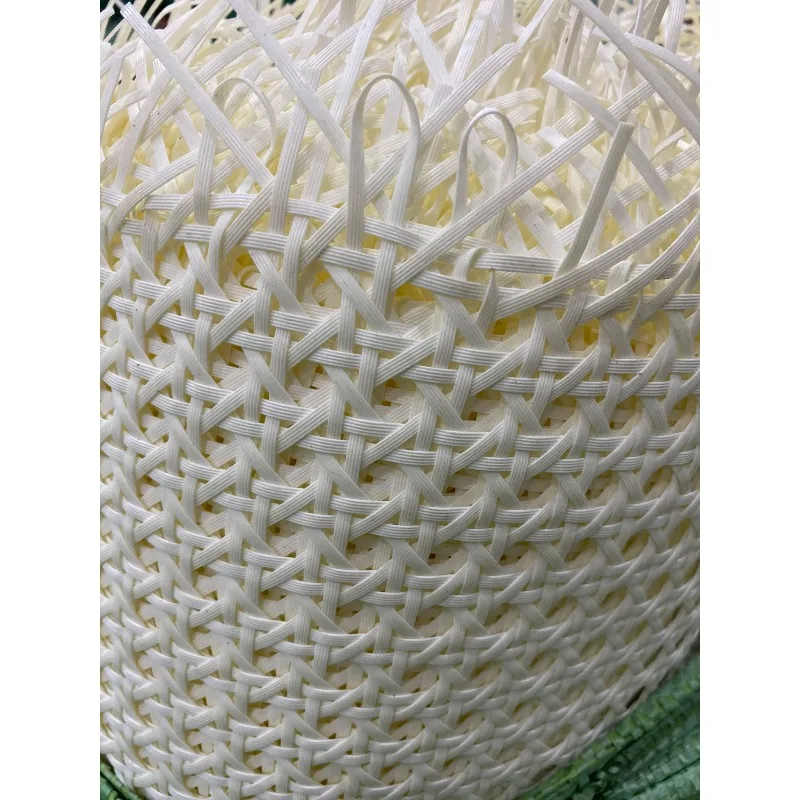 Open mesh rattan mesh roll plastic rattan bamboo crafts for furniture and decorative items