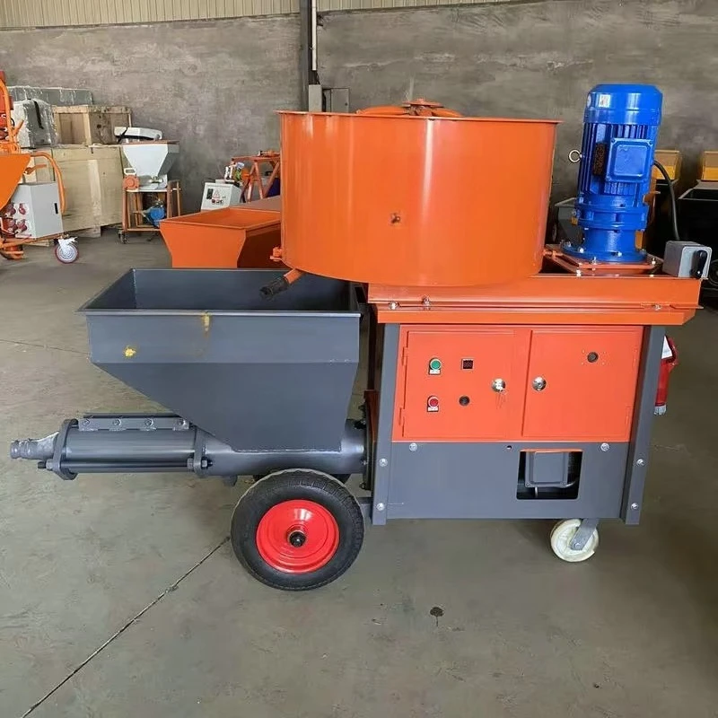 

Electric Multi Functional Mortar Sprayer Machine Integrating Mixing, Grouting, Spraying From China for Cement Motar Gypsum