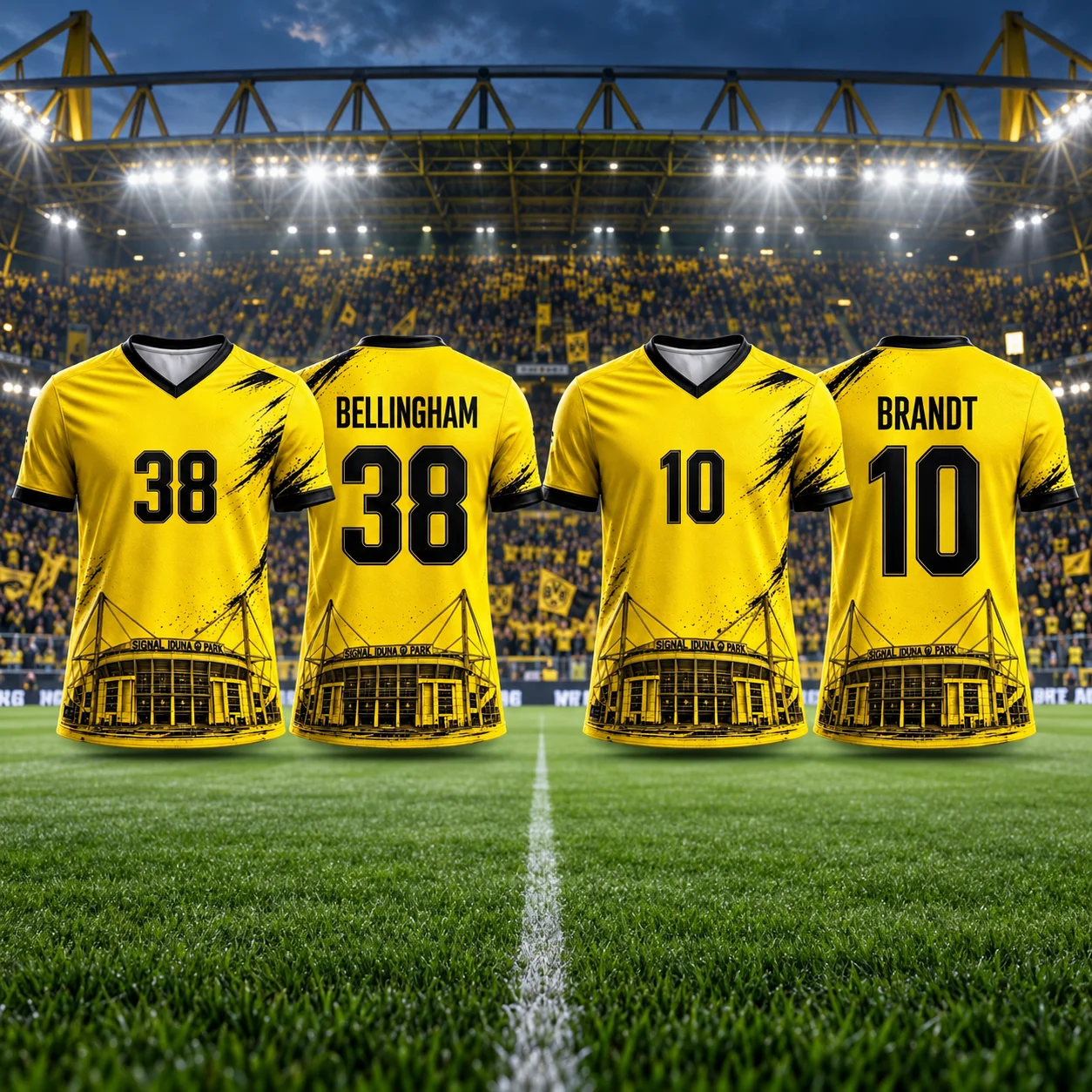 Germany Match Jerseys Nico Schlotterbeck Gregor Kobel Football Jersey  Breathable Quick Dry Sportswear Training Top Fan Gift