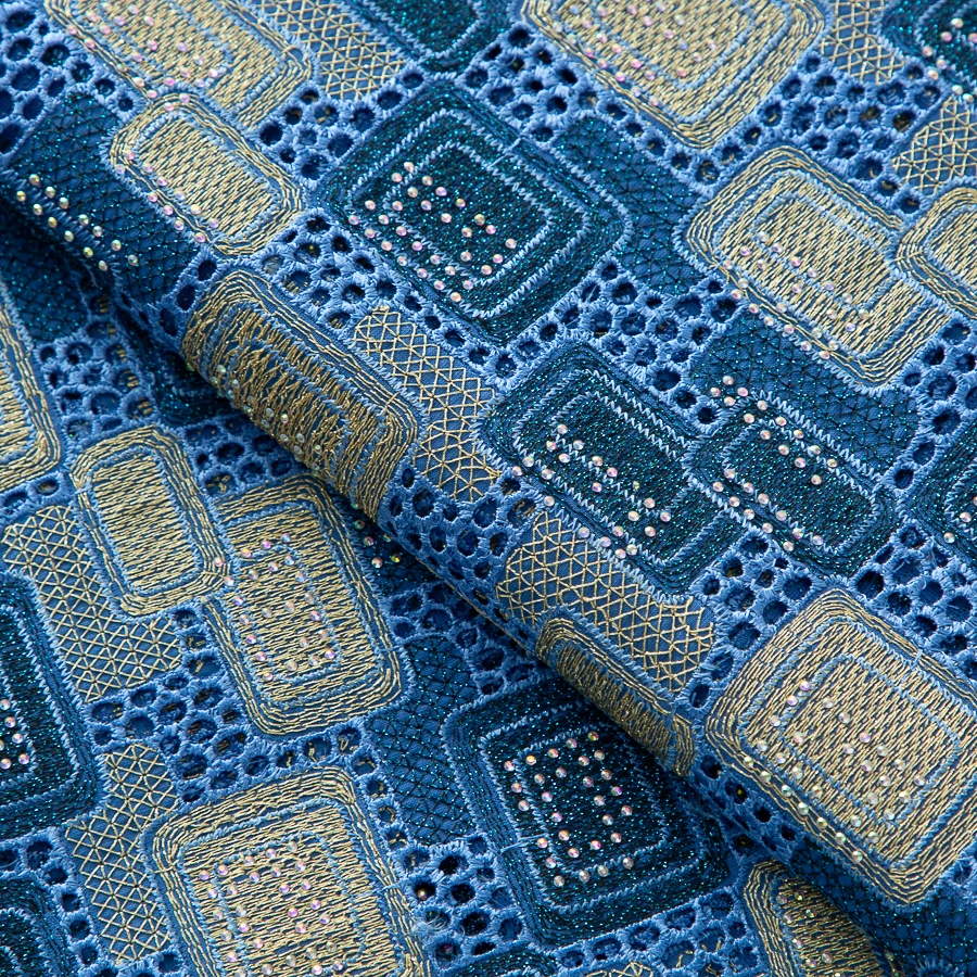 SJD الدانتيل السويسري الفوال الدانتيل أقمشة الدانتيل الأفريقي 2025 جودة عالية النيجيري القطن الدانتيل للخياطة النساء حفل زفاف 4477