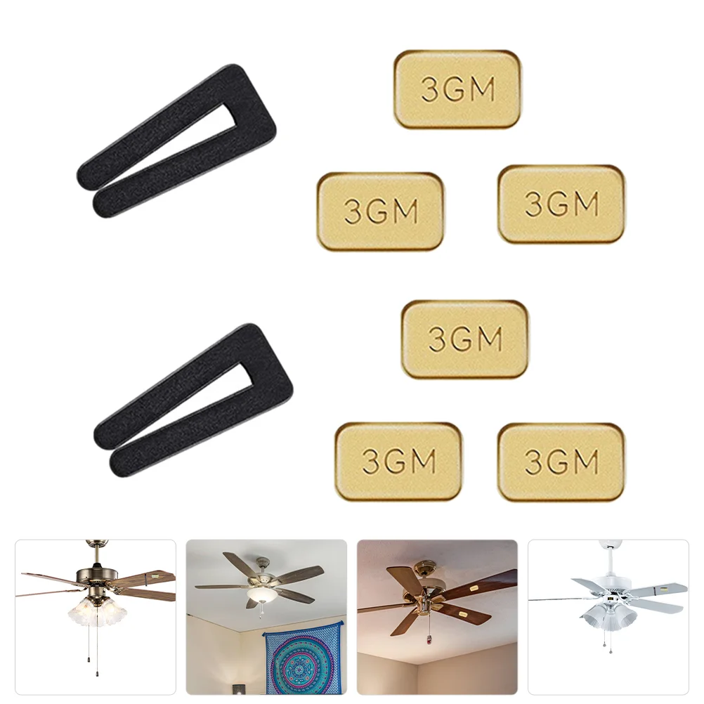 Fan Balance Weight Homeschool Ceiling Anti-sway Clip Blade Balancing Accessories Sheet Bracket Mount Kit