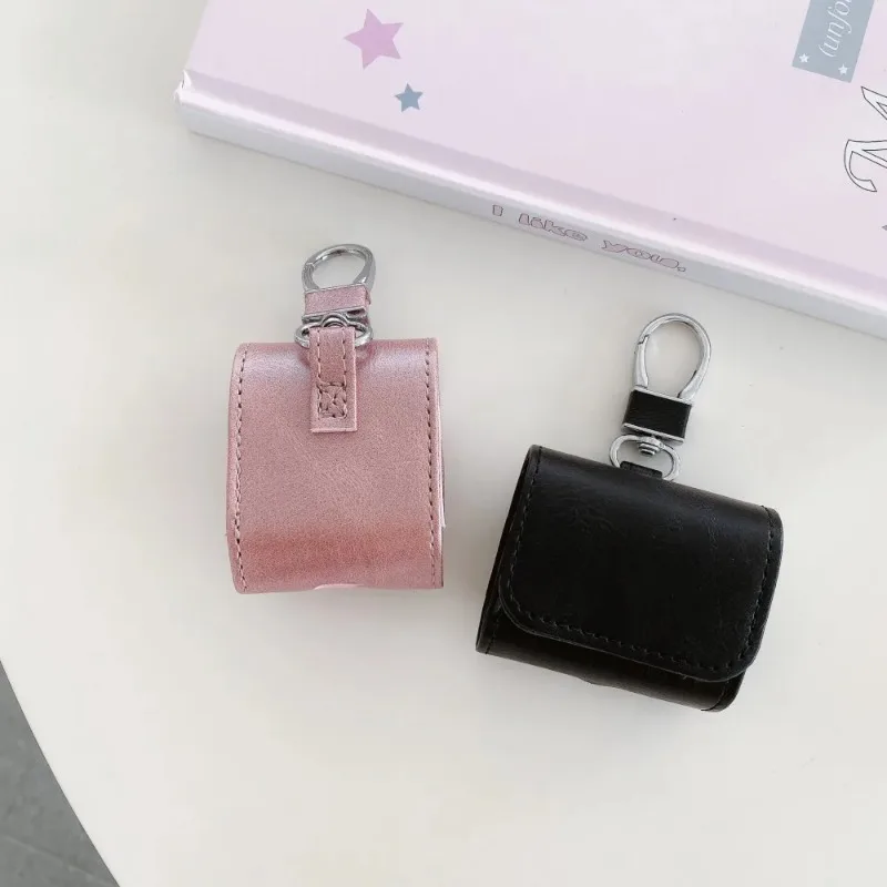 AirPods 4세대 보호 커버용 Apple Wireless용 소가죽 가죽 케이스, 1세대/2세대 풀랩 충격 방지 프로