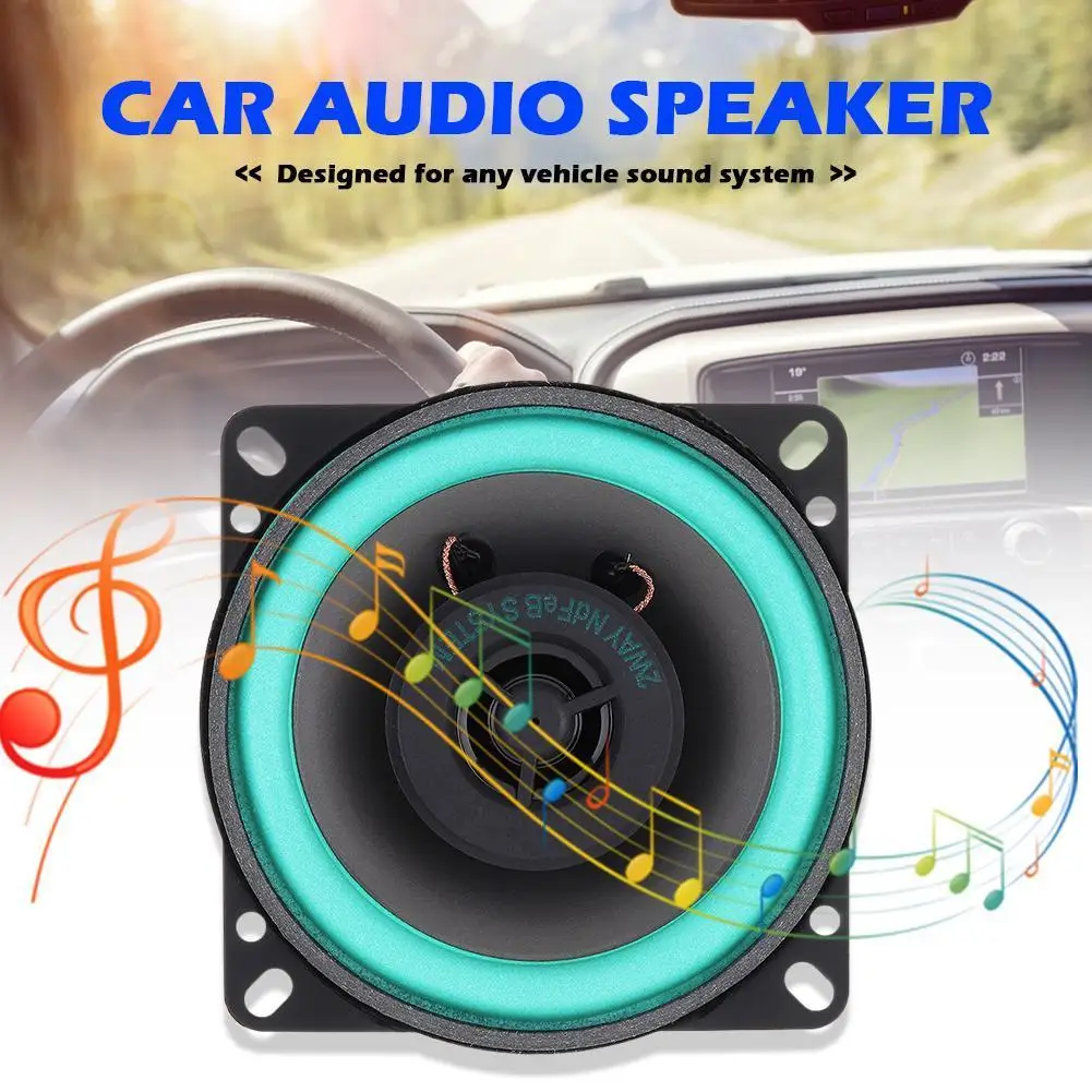4 Inch 2 Way 100W Car Coaxial Horn Auto Audio Music Stereo Hifi Speakers Auto Stereo Audio Music Loudspeaker 12V