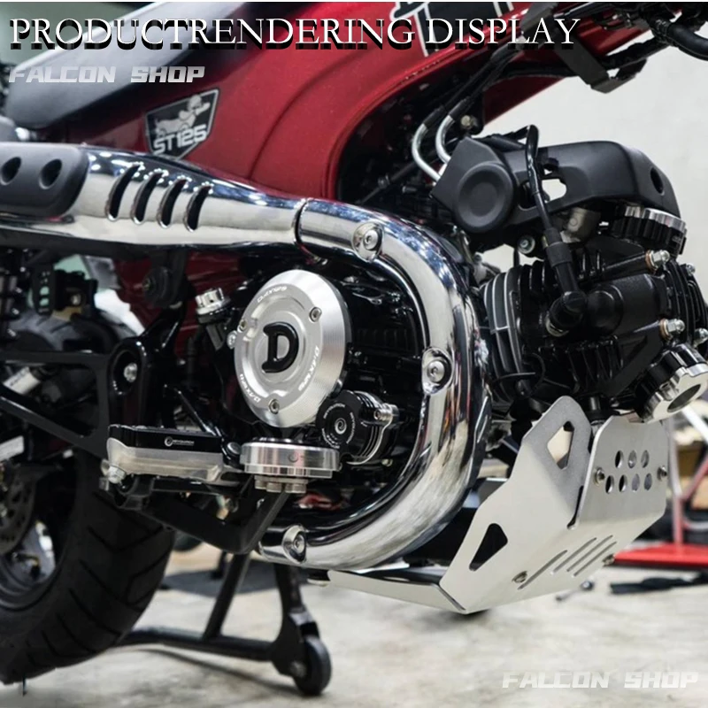 

Suitable for motorcycle modification Honda DAX125 (DAX ST125) aluminum alloy engine hood 2022 2023 2024 DAX125 engine hood