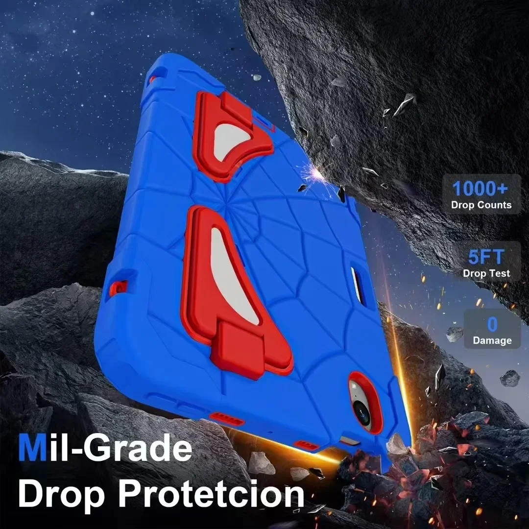 

Kids Case For iPad mini 7 6 Pro11 Air 11 Air 5 4 10.9 10th A16 10.2 9th/8th/7th Generation Shockproof Tablet Stand Cover Funda