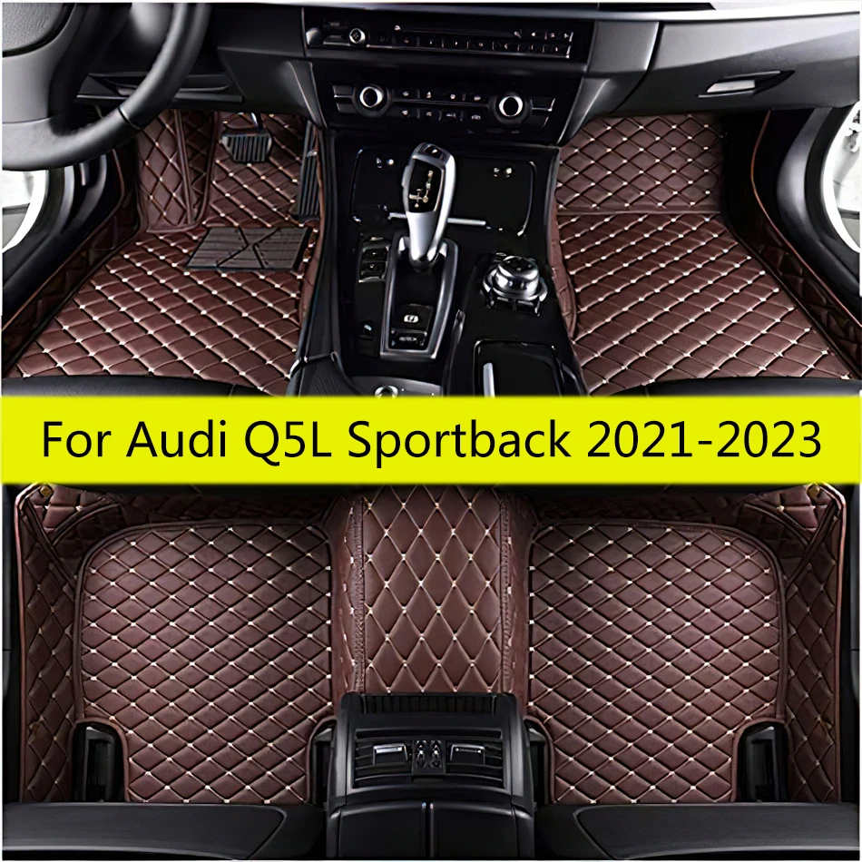 

Car Floor Mats For Audi Q5L Sportback 2021 2022 2023 Carpets Auto Parts Interior Accessories Cover Product Foot Rugs Replacement