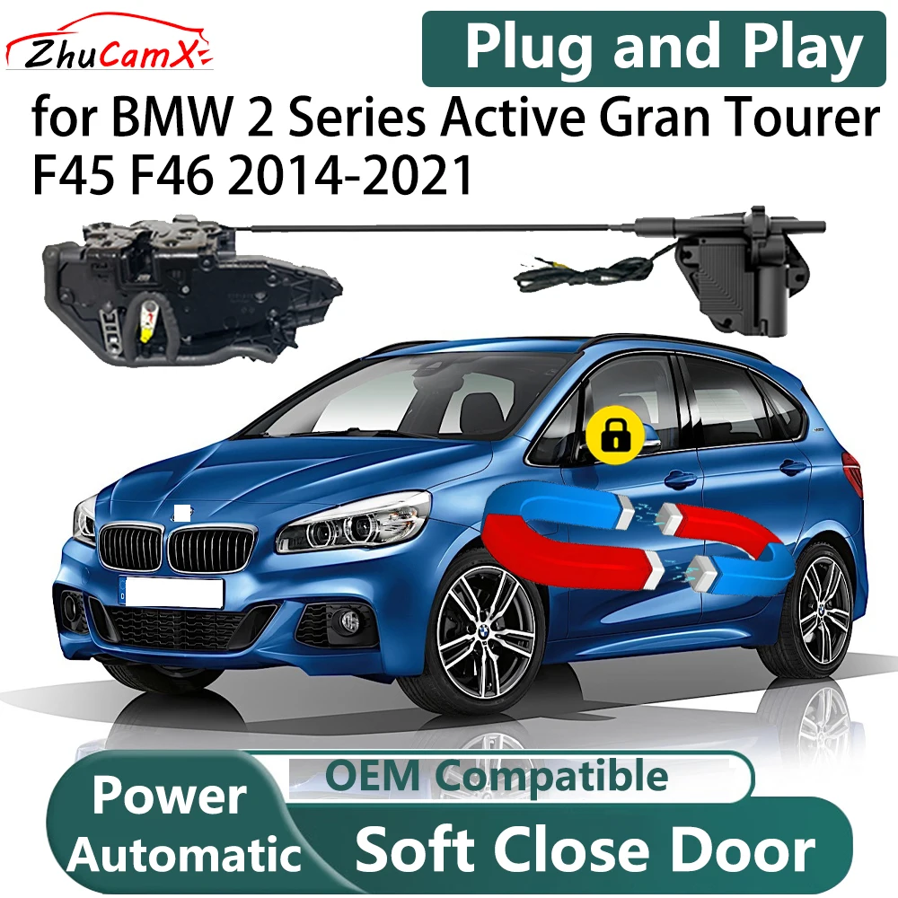 

for BMW 2 Series Active Gran Tourer F45 F46 2014-2021 Automatic Electric Soft Close Door Closer Power Comfort Closing System