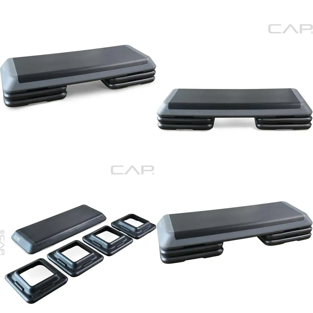 

Регулируемая степ-платформа для аэробных упражнений, серая