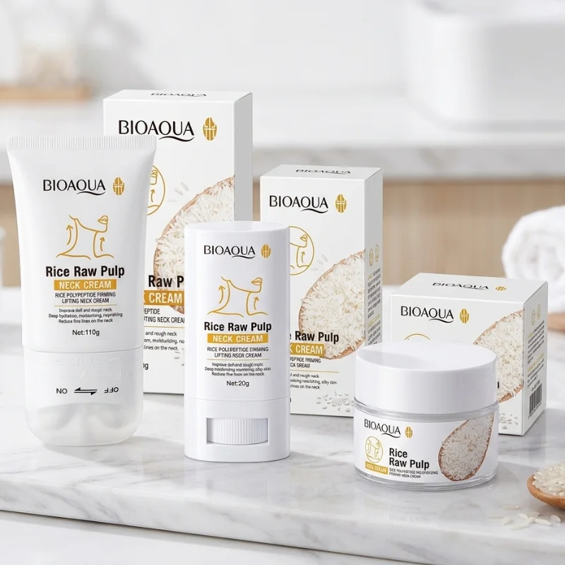 Peptide Neck Cream - Krim Leher Pelembab Peptida Beras Mengencangkan