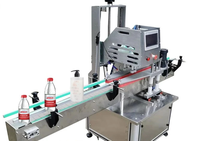 

Automatic, capping machine, plastic bottle capping machine, spray bottle capping, cosmetic bottle capping