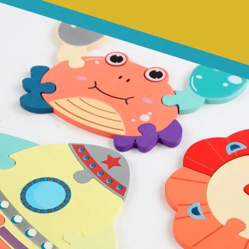 F62D Spell Word Game Wooden Early Learning Letter Puzzle 26 Lowercase Letters Recognition Kids