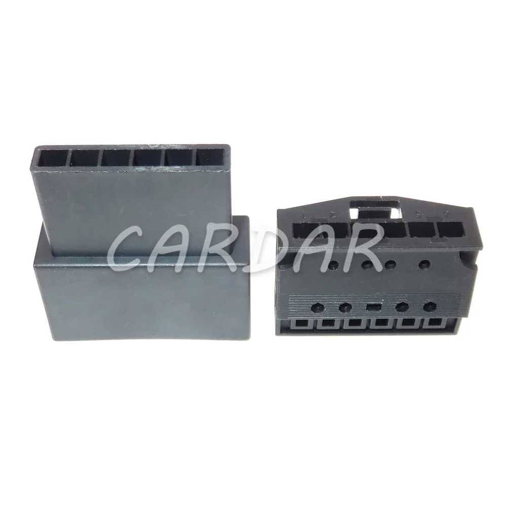 1 Set 6 Pin 2.8 Series Car Window Lifter Electric Tail Gate Atmosphere Lamp Cigarette Lighter Wire Socket AC Assembly 6984754-01