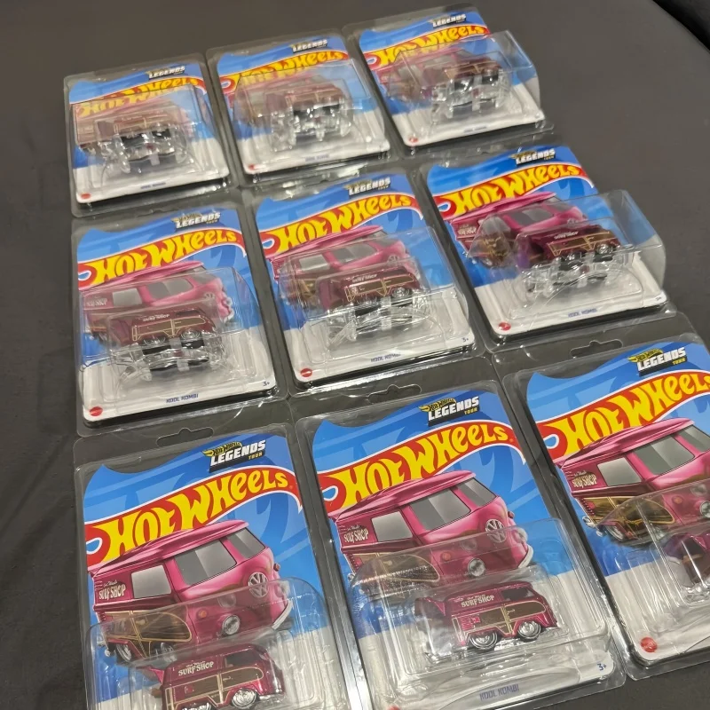 

In Stock Genuine Hot Wheels Legendary Winter Melon Kool Kombi Serie High Quality Alloy Car Toys Collectibles Kid'S Festvial Gift