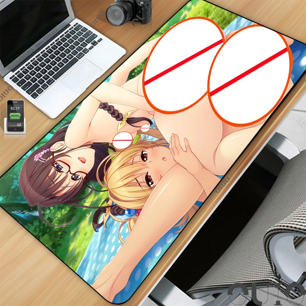 

Uncensored Sexy Hot Girls Mouse Pad Kurosawa Maki Computer Gaming Mousepad Game Accessories Kawaii Large Desk Mat Keyboard Pads