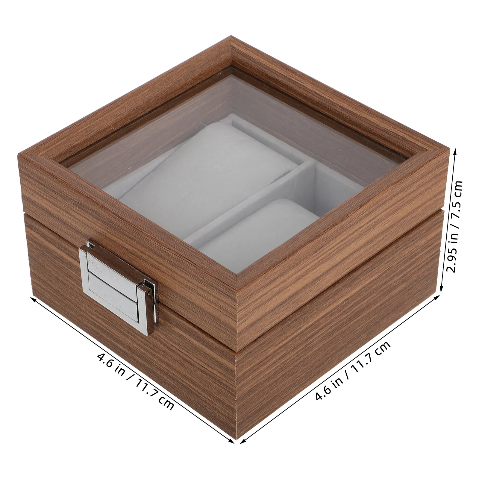 Wooden Watch Display Box Jewelry Storage Case Elegant Design for Watch Bracelet Ring Organizer Packing Box Jewelry Case