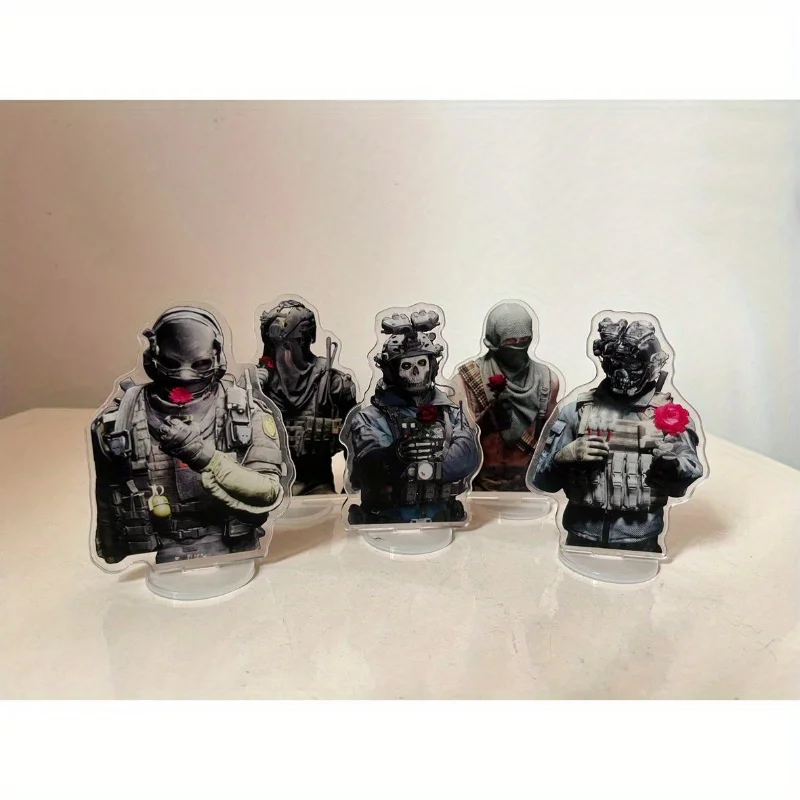 New Special Cosplay Acrylic Standee Warrior Calling Ghost Standing Plates Desktop Decoration Table Decoration anime Grain Gift