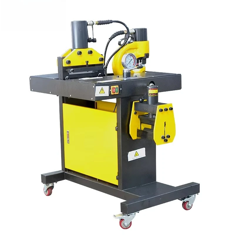 

Customization DHY-200 Three in One Multifunctional Copper Busbar Punching Bending Cutting Processing Machine 200mm*12mm