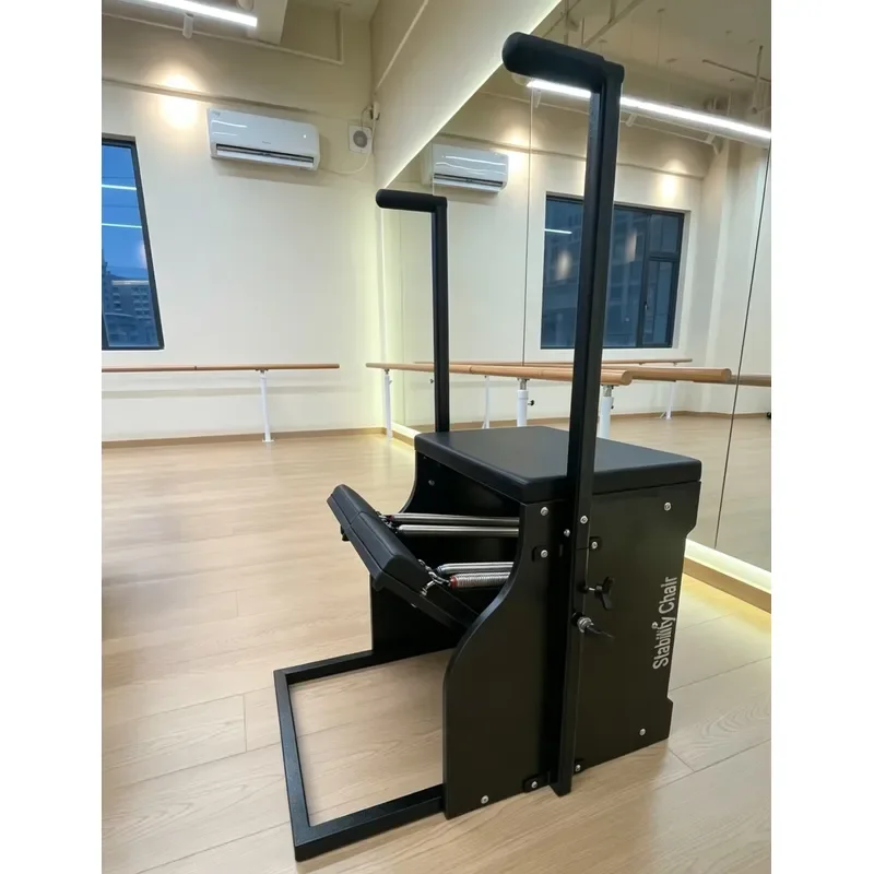 Premium Elite Durable Portable Adjustable Wood Pilates Wunda Chair High Grade Commercial Stability Training Equipment