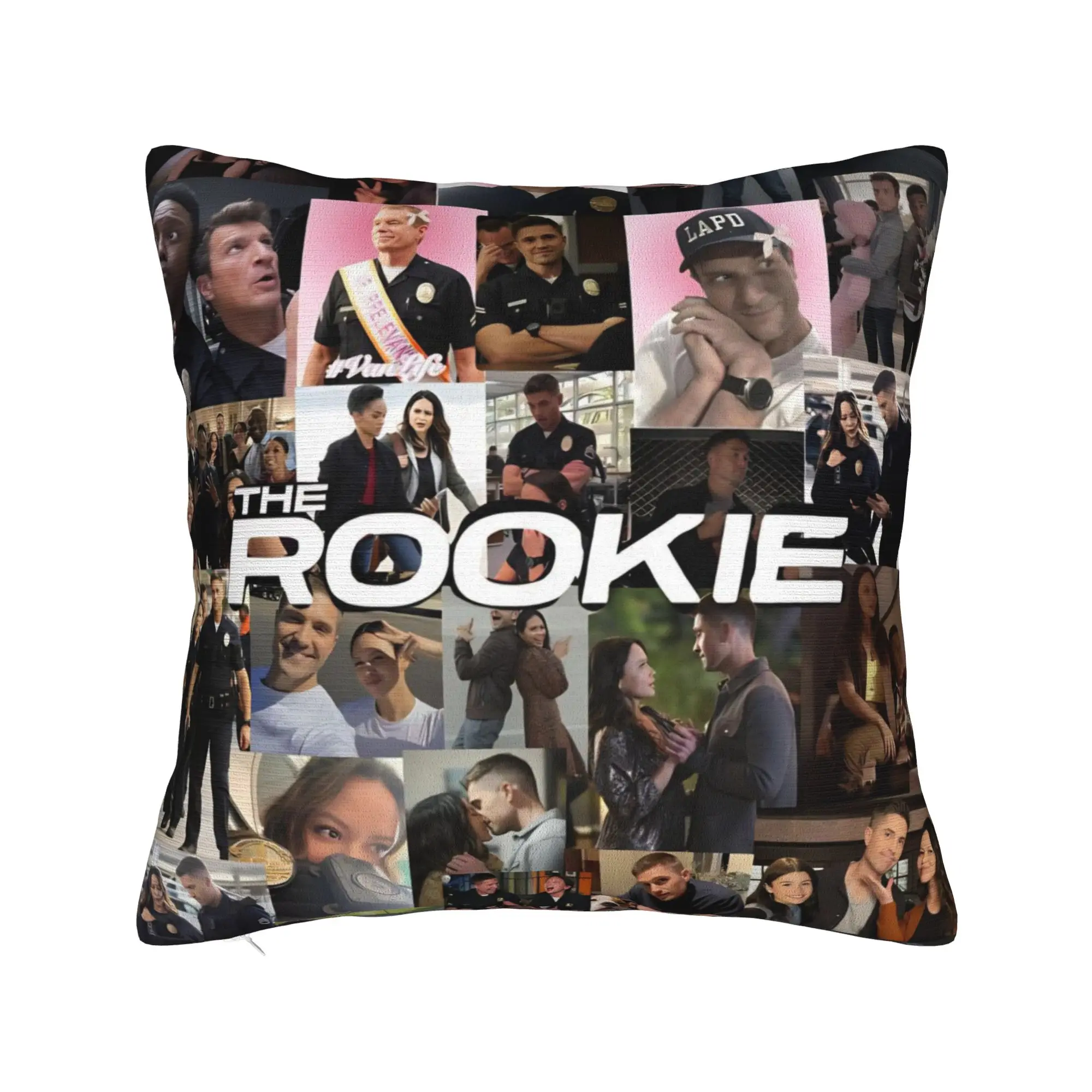 Decorative Pillowcases The Rookie TV Show Accessories Seat  Throw Pillow Case Cover Square Style Multi Size